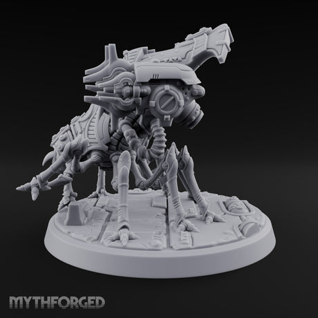 Folded Arms, Floating Guns Retriever Spider-Legged Construct C — A