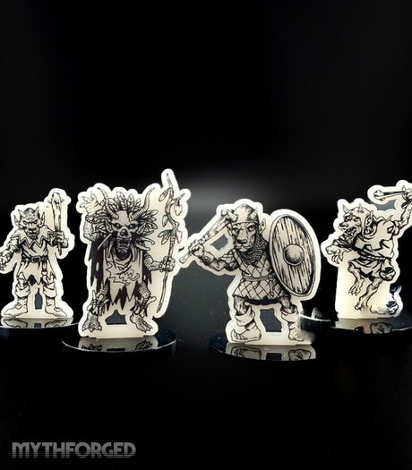 Skittering Kobold Warband Miniatures Miniature for Dungeons and Dragons, Pathfinder or other TTRPGs