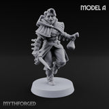 Skulking About Human Thief A Miniature for Dungeons and Dragons, Pathfinder or other TTRPGs