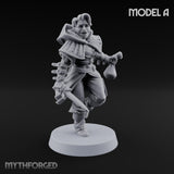 Skulking About Human Thief A Miniature for Dungeons and Dragons, Pathfinder or other TTRPGs
