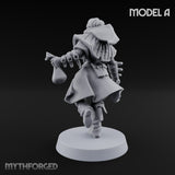 Skulking About Human Thief A Miniature for Dungeons and Dragons, Pathfinder or other TTRPGs