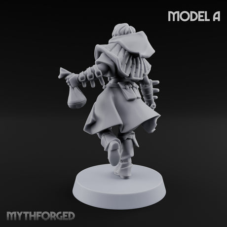 Skulking About Human Thief A Miniature for Dungeons and Dragons, Pathfinder or other TTRPGs