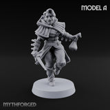 Skulking About Human Thief A Miniature for Dungeons and Dragons, Pathfinder or other TTRPGs