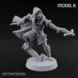 Skulking About Human Thief B Miniature for Dungeons and Dragons, Pathfinder or other TTRPGs