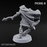 Skulking About Human Thief B Miniature for Dungeons and Dragons, Pathfinder or other TTRPGs