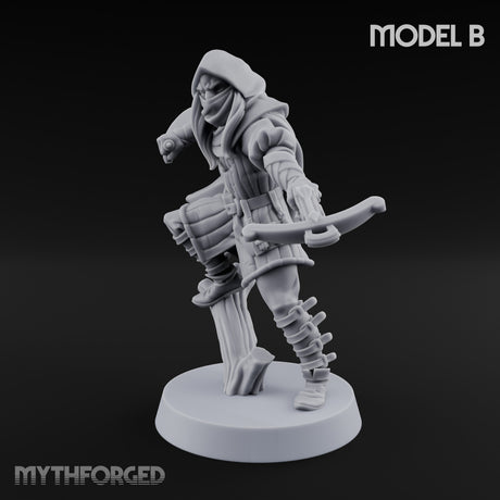 Skulking About Human Thief B Miniature for Dungeons and Dragons, Pathfinder or other TTRPGs