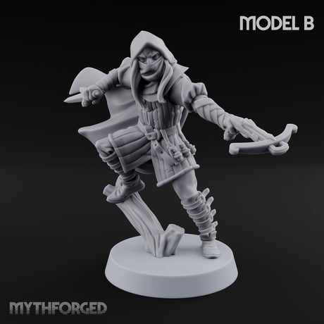 Skulking About Human Thief B Miniature for Dungeons and Dragons, Pathfinder or other TTRPGs