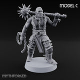 Skulking About Human Thief C Miniature for Dungeons and Dragons, Pathfinder or other TTRPGs