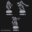Skulking About Human Thieves Miniature for Dungeons and Dragons, Pathfinder or other TTRPGs