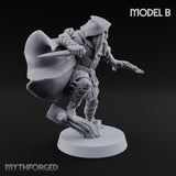 Skulking About Human Thieves Miniature for Dungeons and Dragons, Pathfinder or other TTRPGs