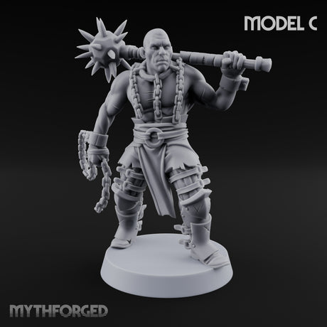 Skulking About Human Thieves Miniature for Dungeons and Dragons, Pathfinder or other TTRPGs