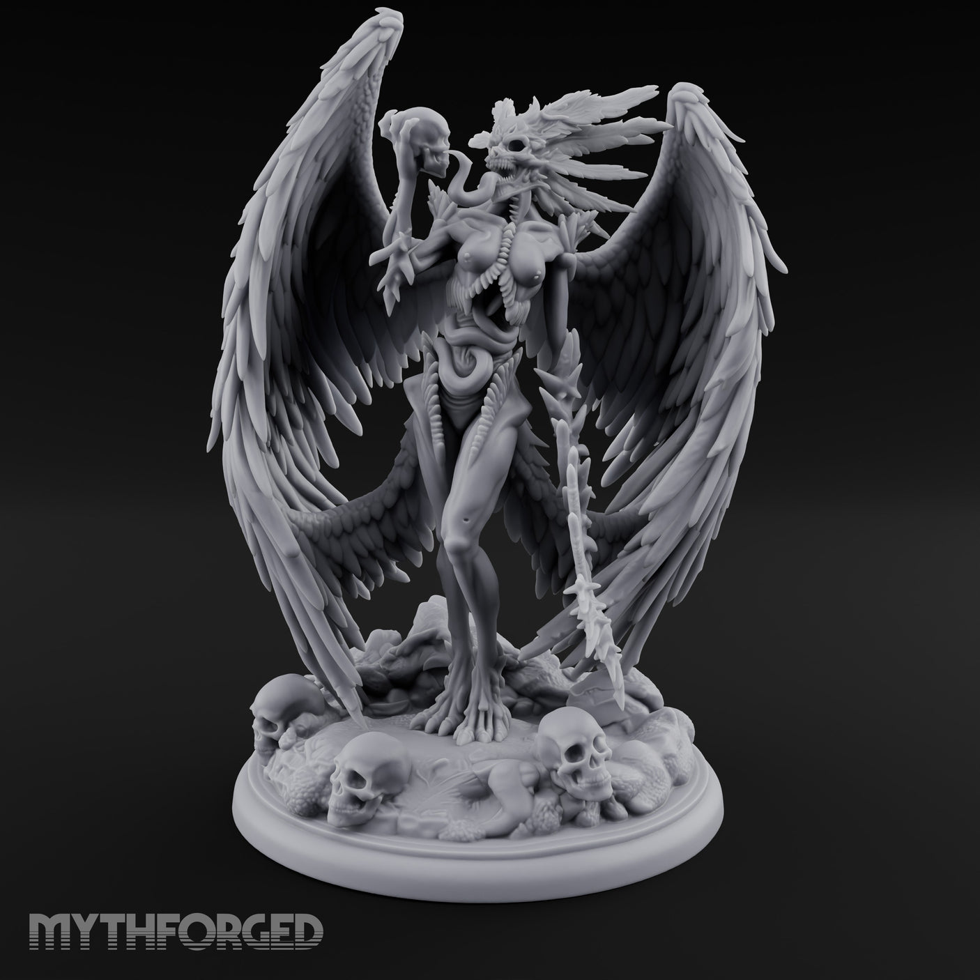 Skull Aloft Shrieking Demon Queen gallery 2