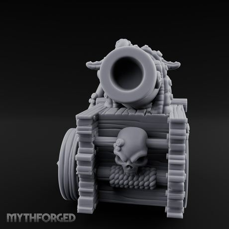 Skull-Bolted Tentacle-Gripped Pirate Cannon gallery 9