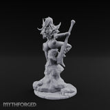 Skull Clutching Axe Bearing Shaman Miniature for Dungeons and Dragons, Pathfinder or other TTRPGs