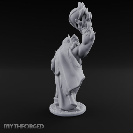 Skull Flame Raising Ettin Shaman gallery 4