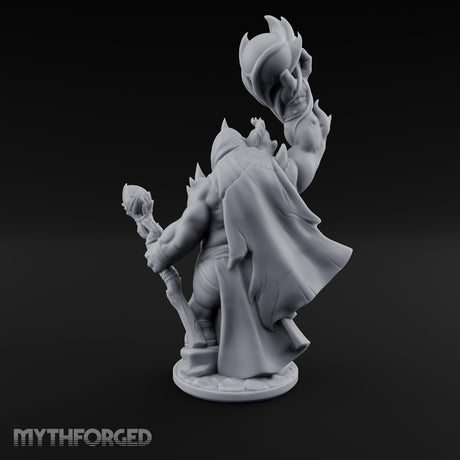 Skull Flame Raising Ettin Shaman gallery 5