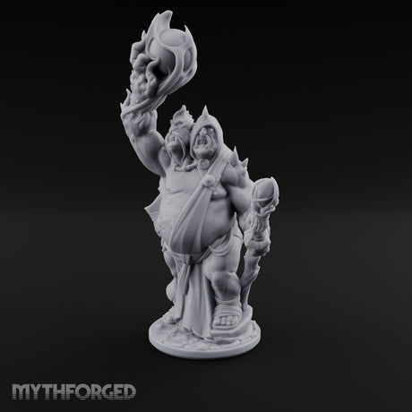 Skull Flame Raising Ettin Shaman gallery 8