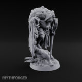 Skull Key Clutching Hag Witch Miniature for Dungeons and Dragons, Pathfinder or other TTRPGs