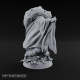 Skull Key Clutching Hag Witch Miniature for Dungeons and Dragons, Pathfinder or other TTRPGs
