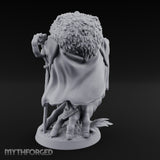 Skull Key Clutching Hag Witch Miniature for Dungeons and Dragons, Pathfinder or other TTRPGs