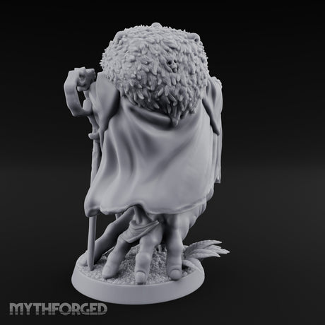 Skull Key Clutching Hag Witch Miniature for Dungeons and Dragons, Pathfinder or other TTRPGs