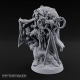 Skull Key Clutching Hag Witch Miniature for Dungeons and Dragons, Pathfinder or other TTRPGs