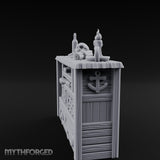 Skull-Rested Scroll-Cluttered Pirate Scholar's Bookcase gallery 7