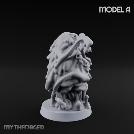 Skull Seeping Oblex Horror A Miniature for Dungeons and Dragons, Pathfinder or other TTRPGs