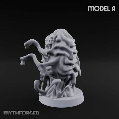 Skull Seeping Oblex Horror A Miniature for Dungeons and Dragons, Pathfinder or other TTRPGs
