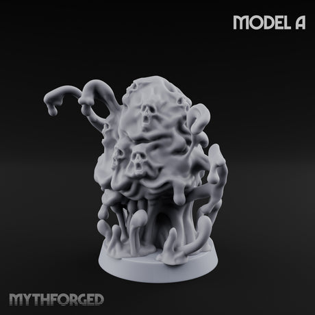 Skull Seeping Oblex Horror A Miniature for Dungeons and Dragons, Pathfinder or other TTRPGs