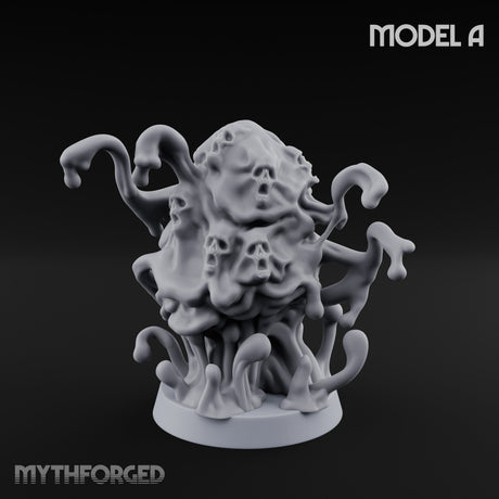Skull Seeping Oblex Horror A Miniature for Dungeons and Dragons, Pathfinder or other TTRPGs