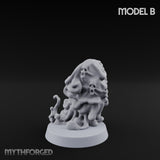 Skull Seeping Oblex Horror B Miniature for Dungeons and Dragons, Pathfinder or other TTRPGs