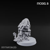Skull Seeping Oblex Horror B Miniature for Dungeons and Dragons, Pathfinder or other TTRPGs