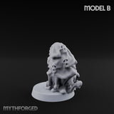 Skull Seeping Oblex Horror B Miniature for Dungeons and Dragons, Pathfinder or other TTRPGs
