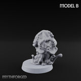 Skull Seeping Oblex Horror B Miniature for Dungeons and Dragons, Pathfinder or other TTRPGs