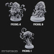 Skull Seeping Oblex Horrors Miniature for Dungeons and Dragons, Pathfinder or other TTRPGs