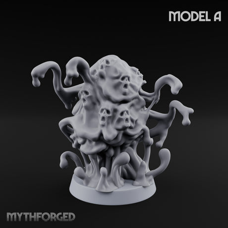 Skull Seeping Oblex Horrors Miniature for Dungeons and Dragons, Pathfinder or other TTRPGs