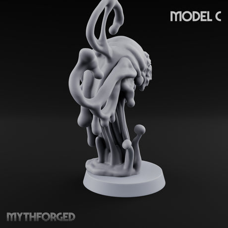 Skull Seeping Oblex Horrors Miniature for Dungeons and Dragons, Pathfinder or other TTRPGs