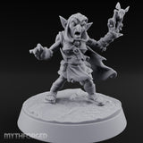 Skull Staff Brandishing Goblin Pet Seller