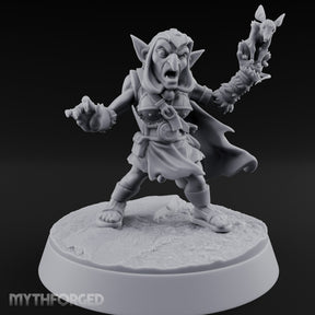 Skull Staff Brandishing Goblin Pet Seller