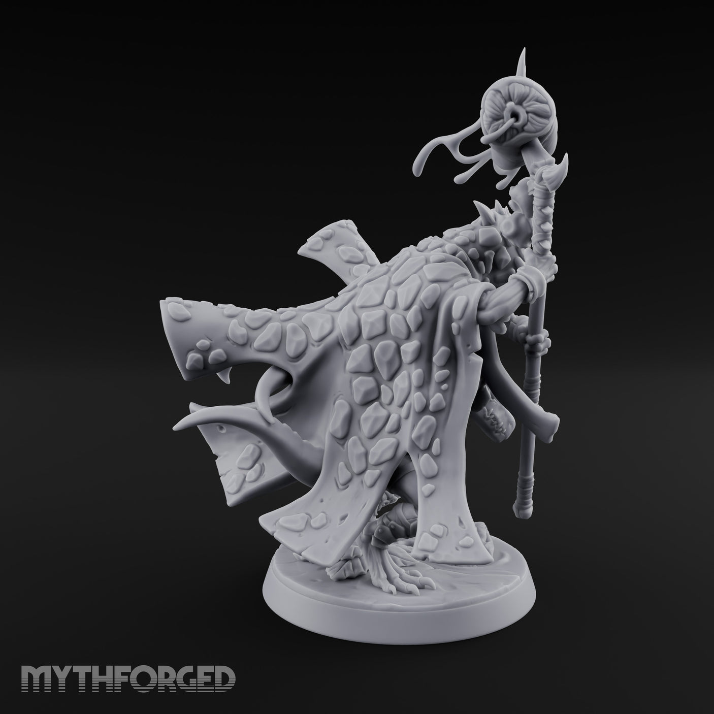 Skull Staff Wielding Lizardfolk Shaman gallery 4