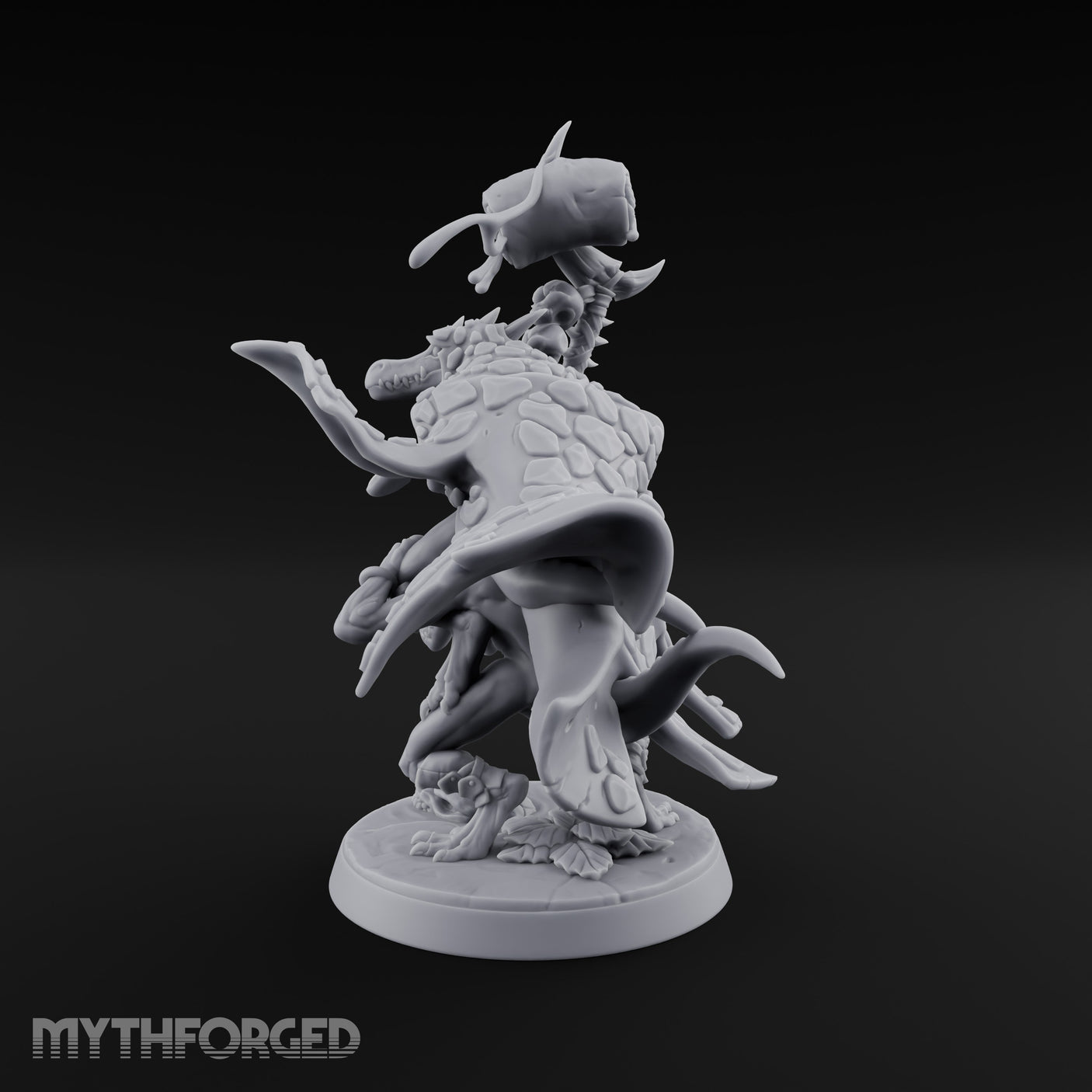 Skull Staff Wielding Lizardfolk Shaman gallery 6