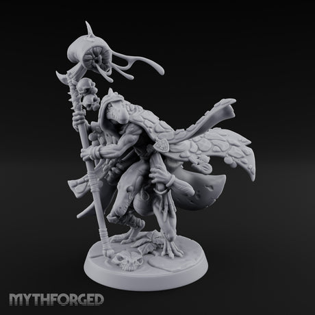 Skull Staff Wielding Lizardfolk Shaman gallery 9