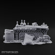 Skull-Strewn Potion-Cluttered Alchemist Workbench Miniature for Dungeons and Dragons, Pathfinder or other TTRPGs