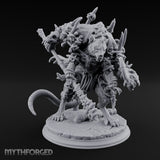 Skull Studded Lurching Rat King Miniature for Dungeons and Dragons, Pathfinder or other TTRPGs