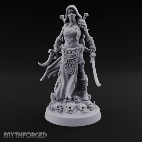 Skull Treading Dual Wielding Human Assassin gallery 1