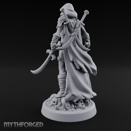 Skull Treading Dual Wielding Human Assassin gallery 6