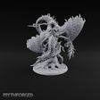 Saddled and Unbothered Lizardfolk Rider on Wyvern