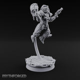 Prayers Descend Armed Human Jump Pack Warrior A