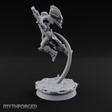 Prayers Descend Armed Human Jump Pack Warrior A